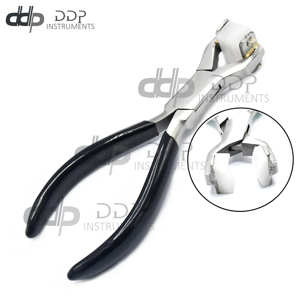 BUTTERFLY- Bracelet Bending-Forming Pliers With Nylon Jaws Black Handles Jw-4028