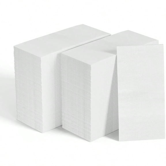 600 Pack Paper Napkins Disposable Guest Towels Party Dinner Napkins Soft Absorbent 3-Ply Hand Towels for Bathroom Wedding and Events