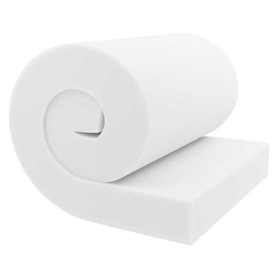 Upholstery Cushion Foam - 6x28x76", 44ILD Firm - USA Made Polyurethane Replacement Cushion for Furniture, Boat & Car Seats
