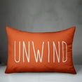 thumbnail image 2 of Creative Products Unwind Orange 14x20 Indoor / Outdoor Pillow, 2 of 2