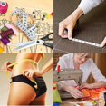 thumbnail image 5 of 3 Pieces Double Sided Tape Measure for Sewing, Chest/Waist, 300cm/120", Cloth Size Bra Head Circumference Tailor Double Sided Cloth Ruler, 5 of 5