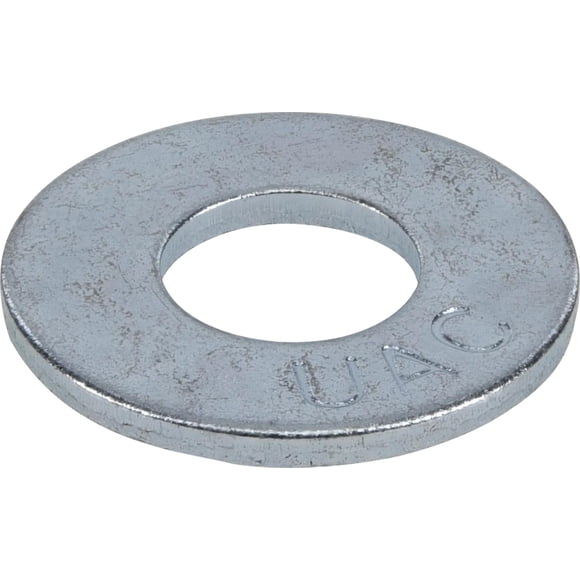 Lavadora plana de zinc Hillman de 5/16 pulgadas, paquete de 100