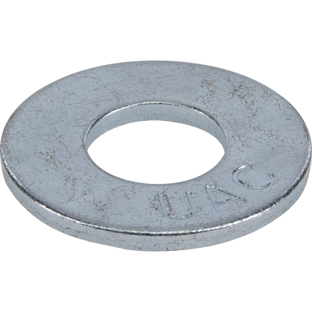 Lavadora plana de zinc Hillman de 5/16 pulgadas, paquete de 100