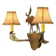 thumbnail image 4 of Meyda Tiffany 151163 Lone 2 Light 14" Tall Wall Sconce - Copper, 4 of 6