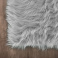 thumbnail image 7 of Latepis Area Rugs 10x14 Living Room Rug Washable Rugs Grey Faux Sheepskin Fur Rug Fluffy Rug for Bedroom Fuzzy Rug Shag Rug for Sofa Nursery Play Room Entertainment Room, Rectangle, 7 of 7