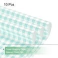 thumbnail image 3 of Flower Wrapping Paper Waterproof Floral Wrap Plaid Pale Blue 22.8 x 22.8 Inch Used for DIY Crafts Packaging 10 Pcs, 3 of 6
