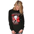 thumbnail image 4 of Kanji Style Betty Boop Major Sass Women's Long Sleeve T Shirt Brisco Brands M, 4 of 6