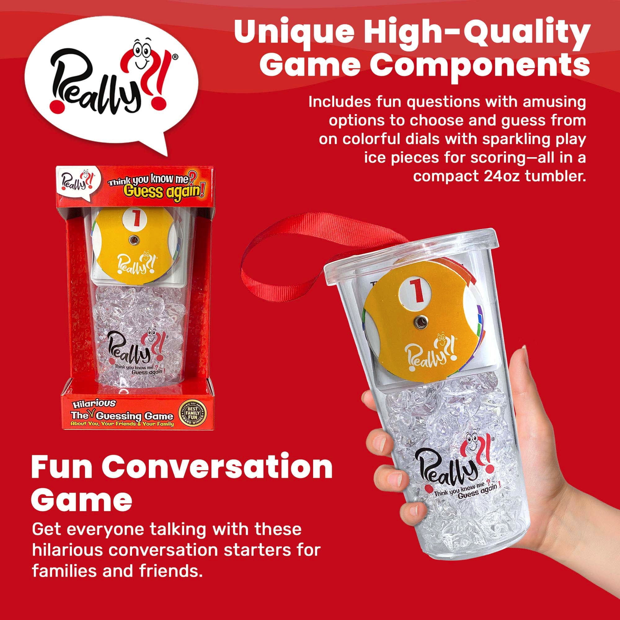 Really?! Think You Know Me? Guess Again - Hilarious Family Game Night Ice Breakers, Conversation Cards To Get Talking