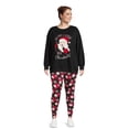 thumbnail image 2 of Christmas Women's Plus Size Holiday Leggings from Feeling Festive, 2-Pack, 2 of 5