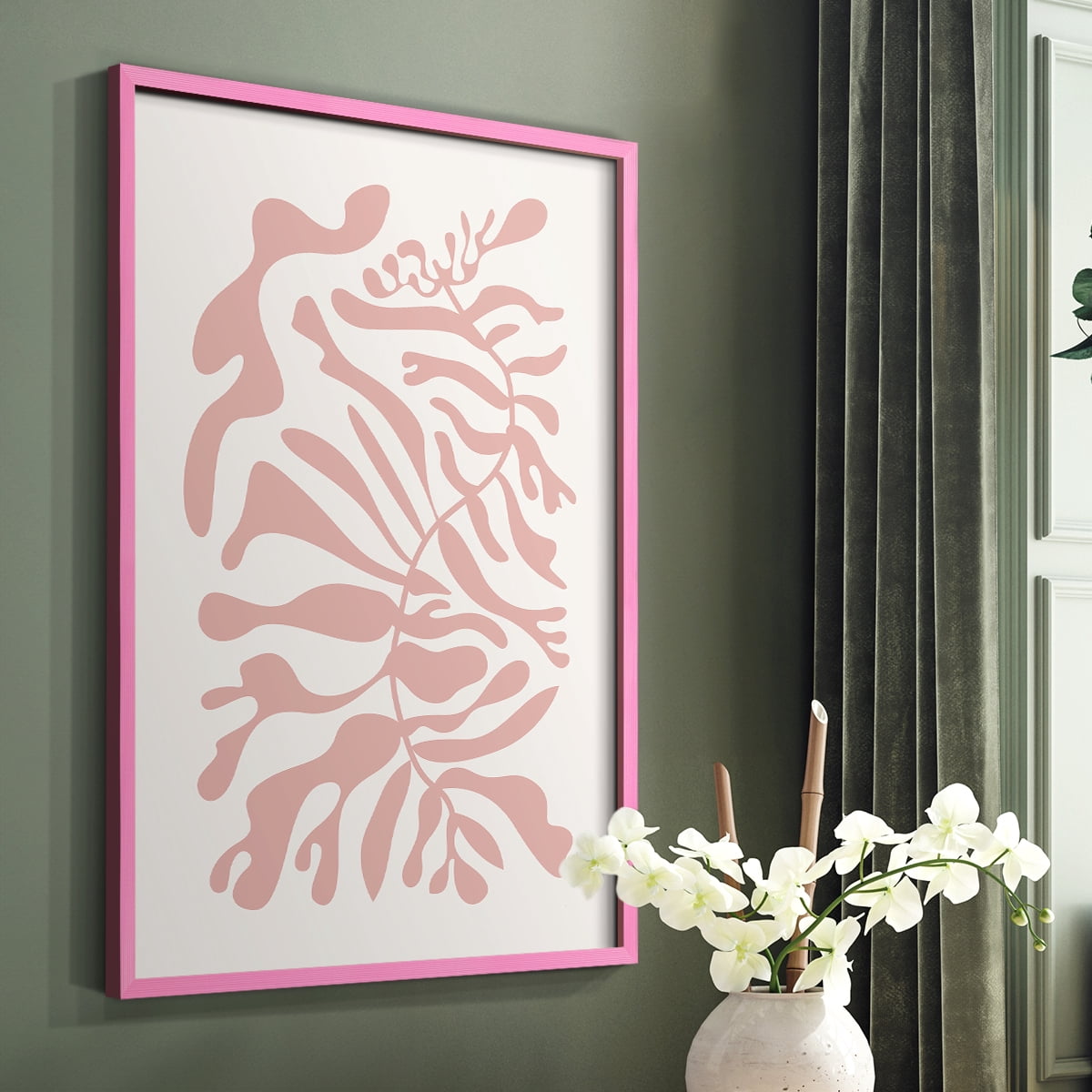 Matisse LVII Framed Print - Solid Wood