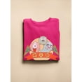 thumbnail image 3 of Cartoon Hungry Ghost Festival Sweatshirt Men -Image by Shutterstock, Male 3X-Large, 3 of 4
