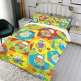 thumbnail image 3 of 3 Piece Bedding Set For Handy Manny Duvet Cover Sets Comforter Cover Set Cute Super Soft Teens Bedding Set Kids Bedroom Gifts,1 Duvet Cover with 2 Pillowcases Full, 3 of 6