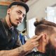 thumbnail image 5 of Cortadora de pelo profesional, cortadora de pelo con cuchilla en T para hombres, cortadora inalámbrica recargable, 5 of 5