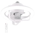 thumbnail image 3 of 360 Rotating Ceiling Fan Light E27 Intelligent Fan with Remote Control LED Fan Light for Living Room Bedroom Top 50W, 3 of 5
