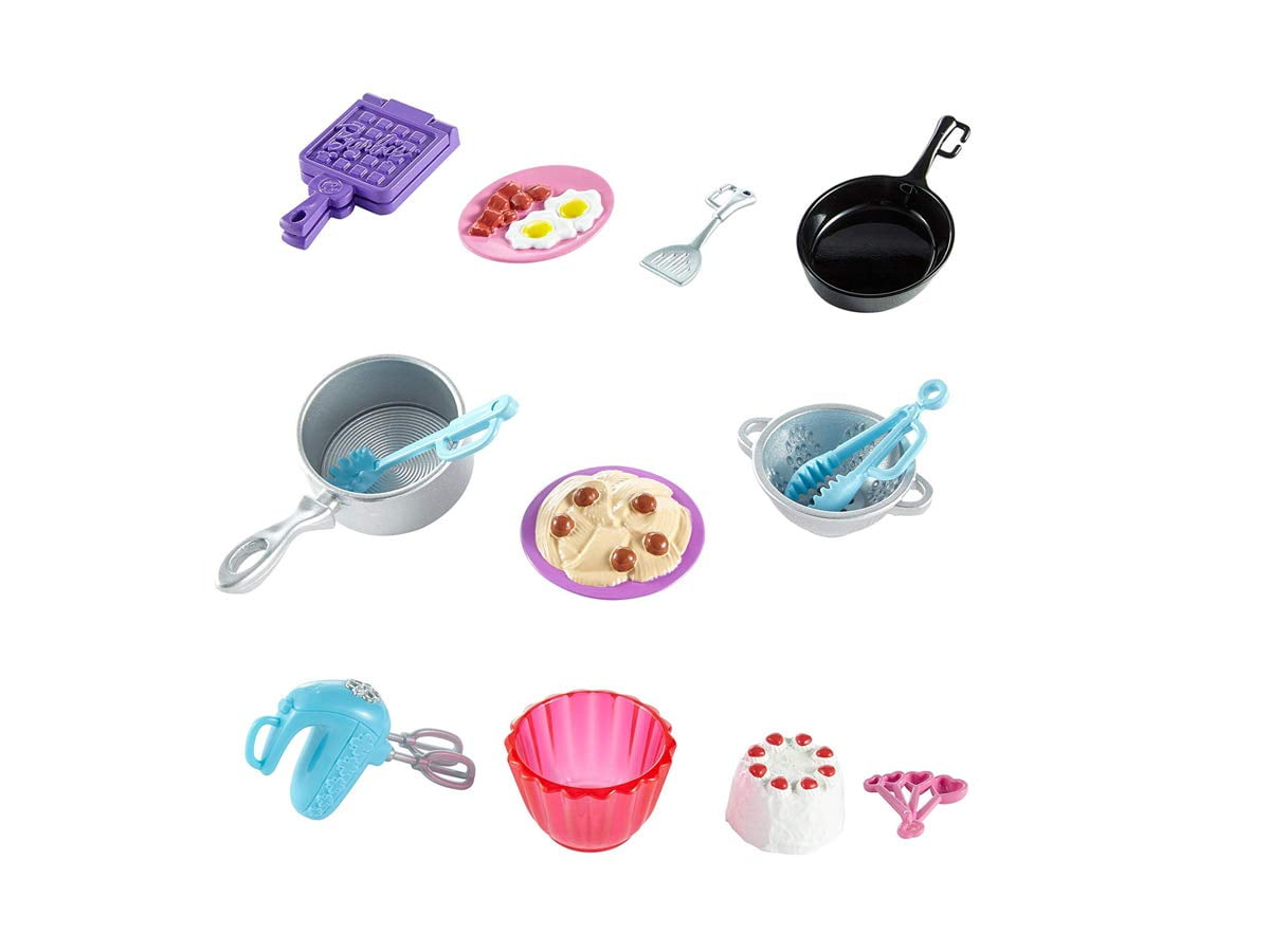 barbie breakfast accessory pack