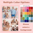 thumbnail image 3 of Personalised Blanket, Custom Blanket, Personalised Photo Blanket,Customized Flannel Blankets for Father, Mom, Lover, Kids, Friends, Pet, Birthday, Christmas - Personalised Gifts for Women Men., 3 of 5