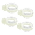 thumbnail image 5 of Bvdfgk 4 Pieces Bird Water Dispenser Accessory Multifunctional Hanging Transparent Yard White, 5 of 9
