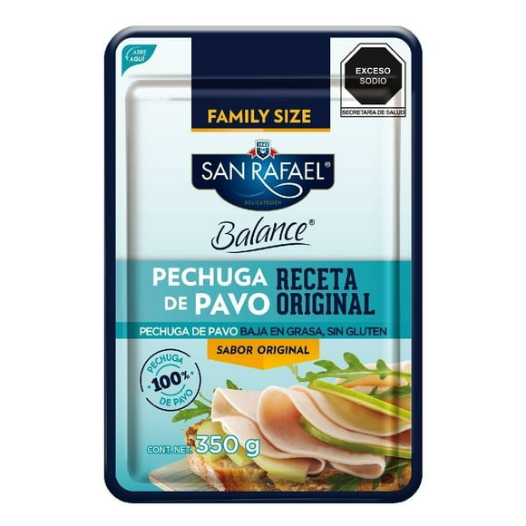Pechuga de pavo San Rafael receta orginal 350 g