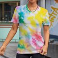 thumbnail image 3 of Gibobby Playera de Manga Corta con Cuello Redondo 2024, camiseta con estampado cuerpo completo, Tops para mujer, camiseta manga corta diaria, Tops manga corta con es(Rosa,G), 3 of 3