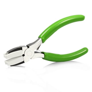 Cousin DIY Craft and Jewelry Nylon Jaw Pliers, 5.5 inch, Green