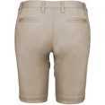 thumbnail image 2 of Kariban - Pantalón corto chino Bermuda para chica muejr (Beige), 2 of 2