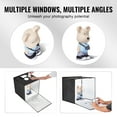thumbnail image 3 of VEVOR Photo Studio Light Box 20"x20" 3000-5600K Adjustable 3 Color Temperatures, 3 of 9