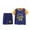 Blue, variant on GUNIA Kid Toddler Boy Clothes Summer Outfits Sports Shorts Sets Tracksuit 2 Piece Basketball Performance Tank Top Mesh Shorts Quick Drying 1-12 Years Boys Outfit Set Black 18-24 Months