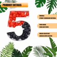 thumbnail image 4 of 8" Fillable Cardboard Number Shaped Box Paper Mache Birthday Party Sweets Candy Tray (5), 4 of 6