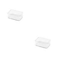 thumbnail image 4 of relayinert Drawer Storage Box Stationery Multi-purpose Cosmetics Sundries Organizer Tray Home Bedroom Kitchen School Classroom Medium Small 2Set, 4 of 6