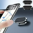 thumbnail image 1 of Soporte para teléfono de coche, giratorio 360°, para smartphones (2 pares), universal, portátil, con tablero magnético, 1 of 5