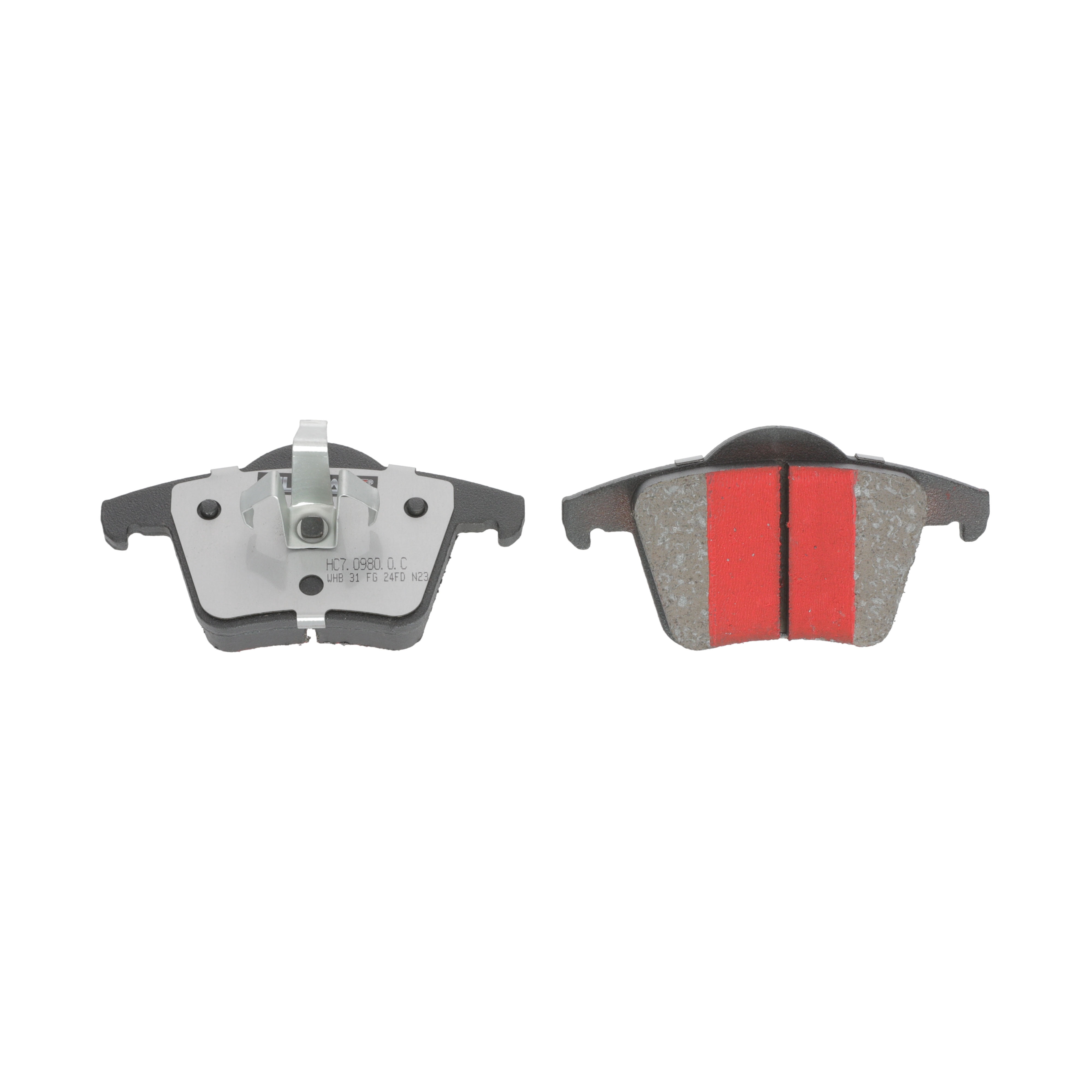 UltraHC 700 Brake Pad Set, Rear HC7.0980.0.C, Volvo XC90 2014-2003
