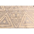 thumbnail image 4 of Feizy Saphir Zam Modern Geometric, Tan/Brown/Taupe, 2' 6" x 8' Runner, Sheen, Area Rug for Living Room and Bedroom, 4 of 5