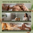 thumbnail image 5 of Vetiver Essential Oil, 10ml, 5 of 7