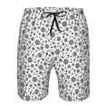 thumbnail image 3 of Logiee Nautical Themed Simple Anchors Print Mens Swim Trunks Quick Dry Board Shorts,Breathable Hawaii Beach Shorts Swimwear Bathing Suits-Medium, 3 of 6