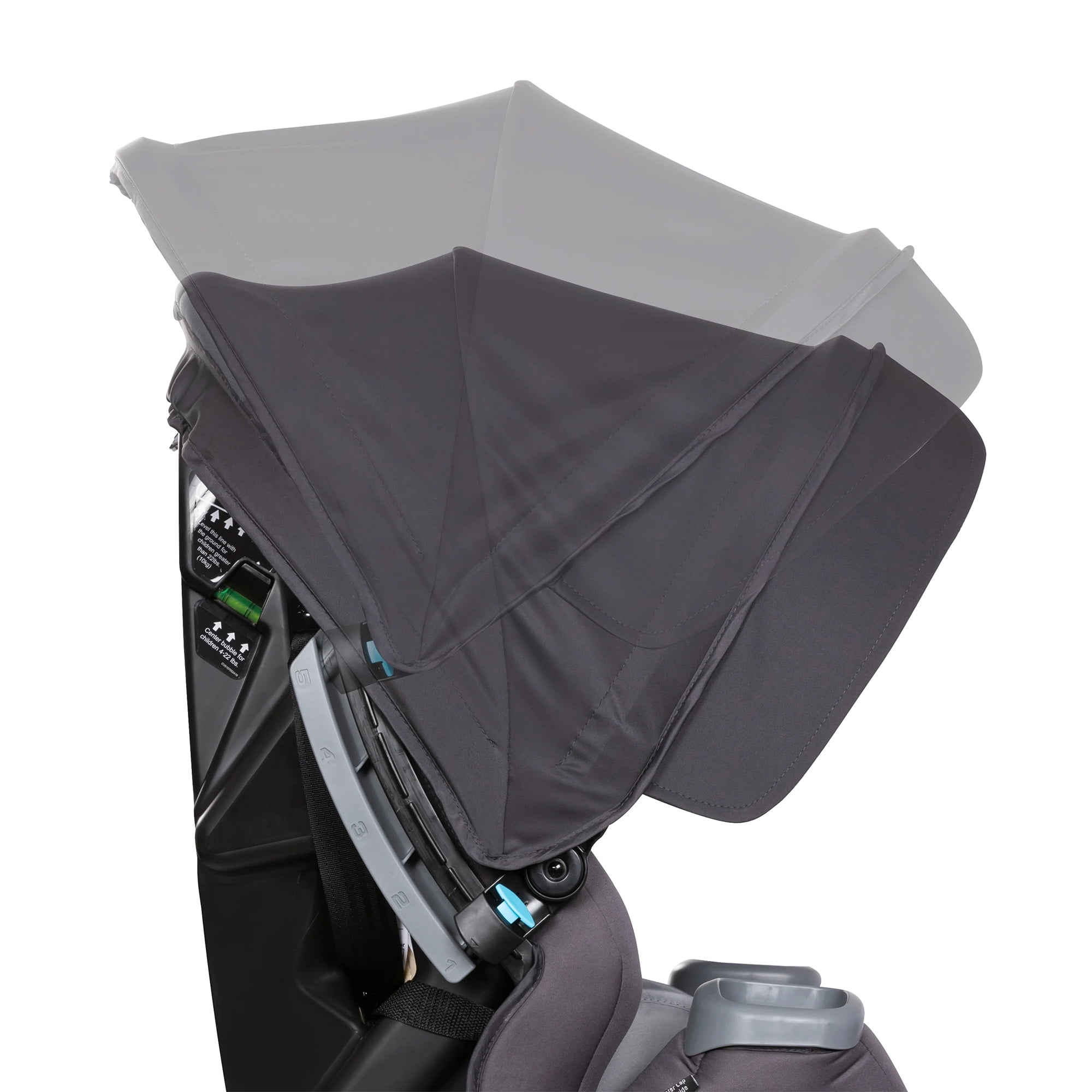 Baby Trend 4-in-1 Infant and Toddler Car Seat, Cover Me, Stormy, Convertible