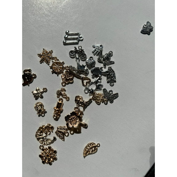 Blue and Gold Waist Beads