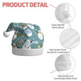 thumbnail image 4 of Salouo Snowflake Scarf Snowman for Adult Christmas Hat Xmas Holiday Hat Santa Hat for Women & Men Festive Headwear Accessories Fit for Christmas/ New Year/Holiday/Party,1PC, 4 of 6