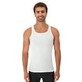 thumbnail image 3 of Tank Top Undershirts Pack, 12-Pack, Cotton Ribbed Tank Tops, Moisture Wicking, 3 of 11