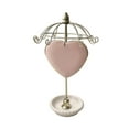 thumbnail image 2 of Expositor de collares y joyas giratorio y moderno. rosa, 2 of 9