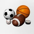 thumbnail image 2 of CafePress - Sports Balls - Adjustable Unisex Printed Trucker Hat with Mesh Back, 2 of 8
