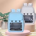 thumbnail image 3 of Wweixi Durable And Creative Portable Pet Travel Carrier Wide Application Large Capacity Blue, 3 of 6