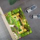 thumbnail image 5 of Cortina de ducha de bosque encantado de primavera, cortinas de ducha de hadas de fantasía, cortina de ducha de mariposas de jardín para baño, cortina de baño impermeable de dibujos animados con, 5 of 7