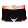 thumbnail image 1 of Calzoncillos de malla para hombre, calzoncillos con bolsa abultada, ropa interior, pantalones cortos de algodón suave, bragas masculinas L L Yuyangstore Ropa interior masculina de los cortocircuitos, 1 of 8
