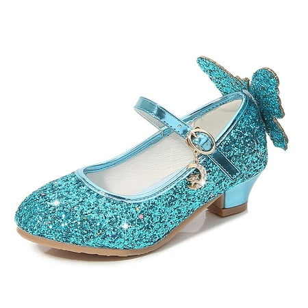 

Girls‘ Shoes Little Girls‘ Crystal Shoes New Children‘s Soft-soled Korean-style Sequin Shoes for Girls