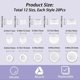 thumbnail image 2 of 100PCS 5-Size Reusable Clear Plastic Stoppers for Salt/Pepper Shakers & Wine Bottles Caps, 2 of 5