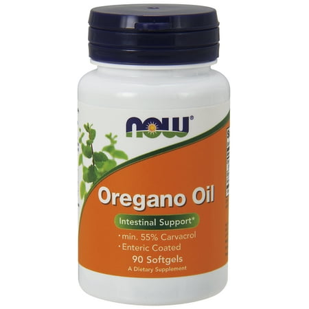 NOW Supplements, Oregano Oil with Ginger and Fennel Oil, Enteric Coated, 90