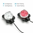 thumbnail image 6 of 2 Pcs Set | Bicycle Headlight + Warning Tail Light, Rechargeable LED Mountain Bike Light, Outdoor Cycling Emergency Light Accessories, 6 of 12
