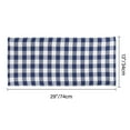 thumbnail image 6 of PiccoCasa Cotton Kitchen Tea Towel Set Lattice Pattern, 34x74cm, Blue, 6PCS, 6 of 7
