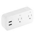 thumbnail image 1 of Enchufe inteligente Wifi 2 salidas 2 puertos de carga USB adaptador de enchufe Feliz Sencillez, 1 of 5