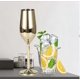 thumbnail image 3 of 2 Sets Of Stainless Steel Champagne Flute Glasses, 200ml Gold, 3 of 5